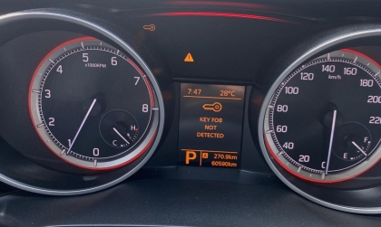 Suzuki Swift cứ báo lỗi chìa khóa thế này là vấn đề gì?